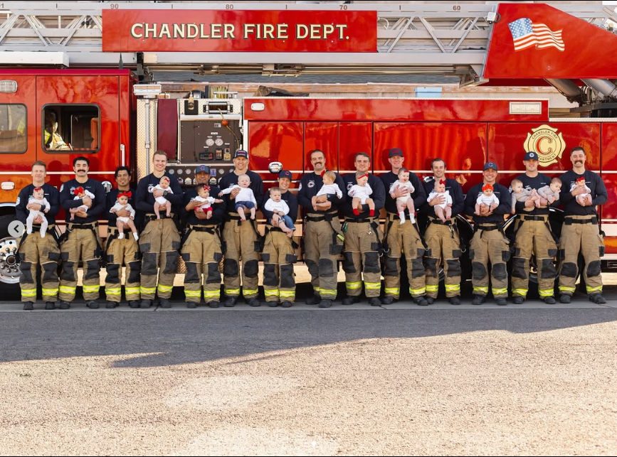 Fire department welcomes 19 babies in&nbsp;2024